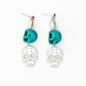 Aretes calavera