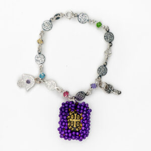 Pulsera San Benito tejida
